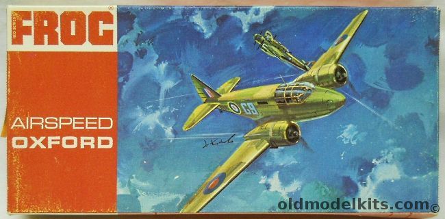 Frog 1/72 Airspeed Oxford Trainer II - Red Series, F336 plastic model kit